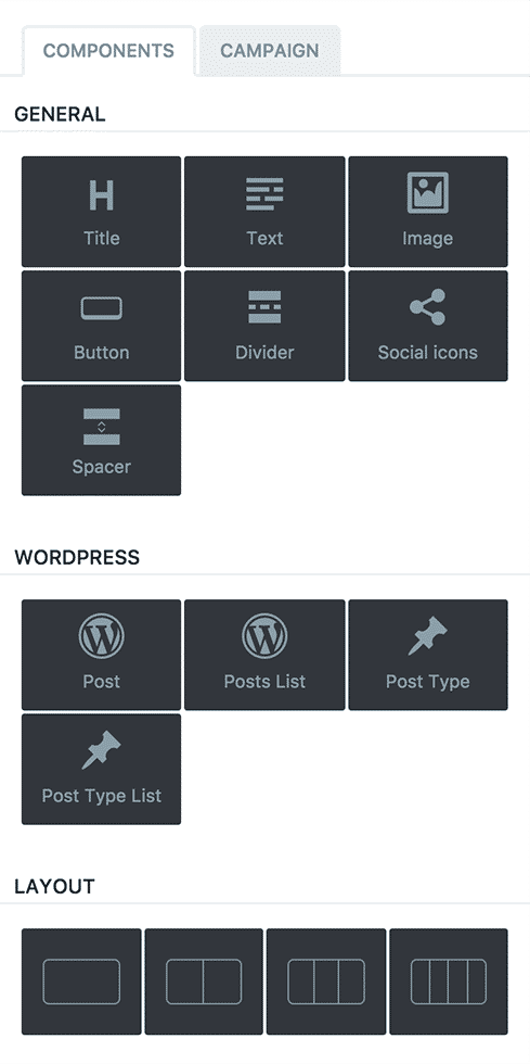 constructor de contenido delipress